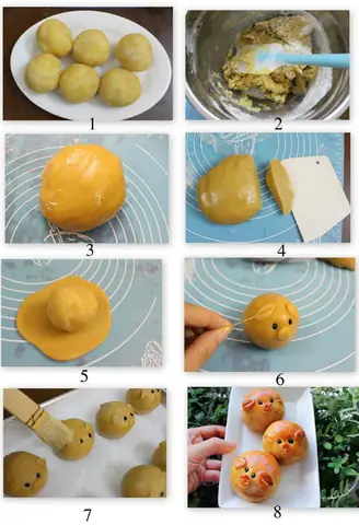 Cách Làm Bánh Trung Thu Hình Con Heo Ngộ Nghĩnh Cách Làm Bánh Trung Thu Hình Con Heo Ngộ Nghĩnh