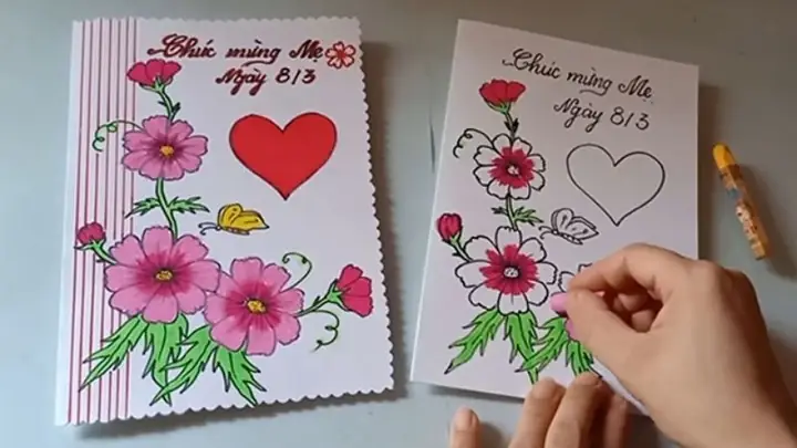 Cách Làm Thiệp Bằng Giấy A4