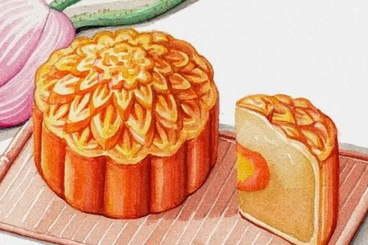 15+ Mẫu Vẽ Bánh Trung Thu Đẹp Mắt, Dễ Thương