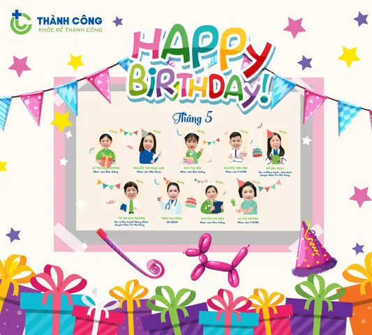 Chúc Mừng Sinh Nhật Cbnv Tháng 5.2020