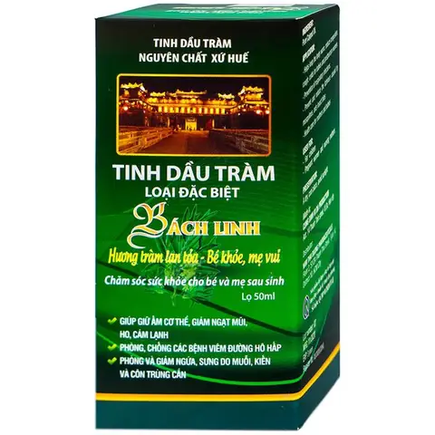 Dầu Tràm Bách Linh Tiêu Thống: Công Dụng, Cách Dùng Và Lưu Ý
