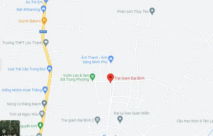 Địa Chỉ Trại Giam Đại Bình Địa Chỉ Trại Giam Đại Bình