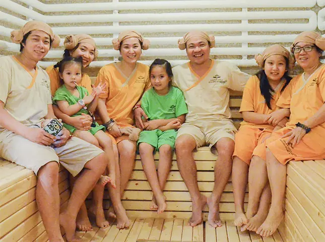 Xông Hơi Hàn Quốc - Golden Lotus Healing Spa World Quận 3