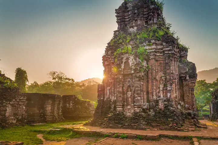 My Son Sanctuary At Sunset