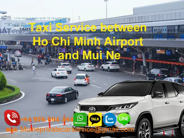 Private Taxi Ho Chi Minh To Mui Ne
