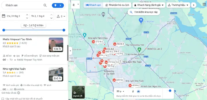 Chọn Điểm Lưu Trú Gần Các Địa Điểm Du Lịch Chọn Điểm Lưu Trú Gần Các Địa Điểm Du Lịch