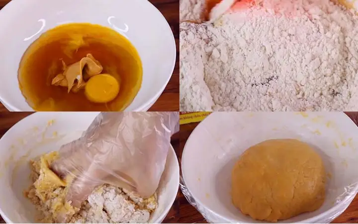 Bước 2: Làm Vỏ Bánh Nướng