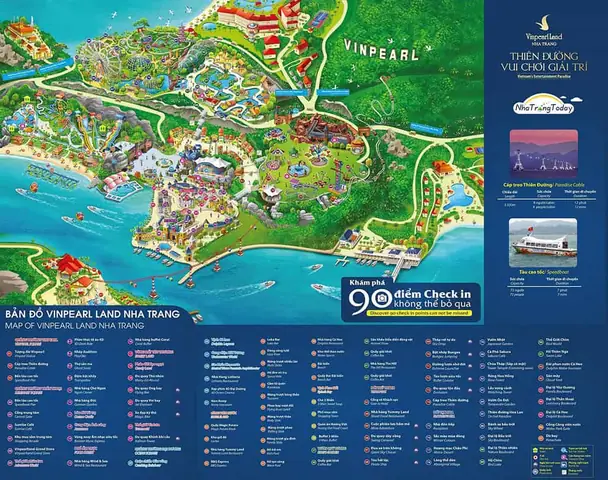 Bản Đồvinpearl Nha Trang - Vinwonders