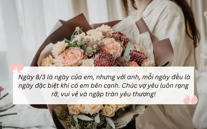Lời Chúc 8/3 Cho Vợ Lời Chúc 8/3 Cho Vợ