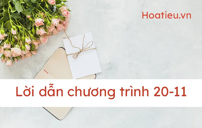 Lời Dẫn Chương Trình Kỷ Niệm Ngày Nhà Giáo Việt Nam 20-11