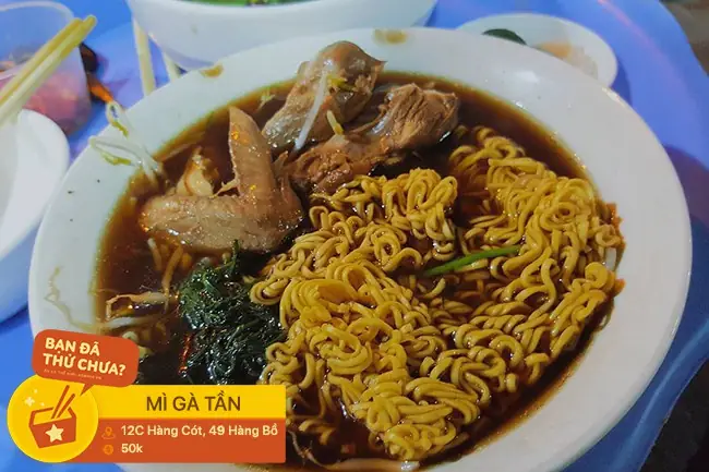 Mì Gà Tần 49 Hàng Bồ: Khám phá ẩm thực khi du lịch Hà Nội Mì Gà Tần 49 Hàng Bồ: Khám Phá Ẩm Thực Khi Du Lịch Hà Nội