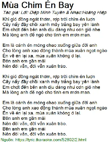 Phân Tích Yêu Cầu "mùa Chim Én Bay Đàm Vĩnh Hưng" Và Định Hướng Nội Dung Cho Visa Nước Ngoài Phân Tích Yêu Cầu "mùa Chim Én Bay Đàm Vĩnh Hưng" Và Định Hướng Nội Dung Cho Visa Nước Ngoài