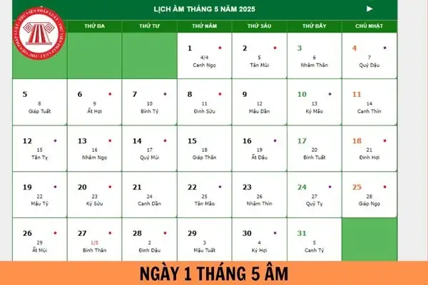 Ngày 1 Tháng 5 Là Thứ Mấy? Thông Tin Cần Biết Cho Du Khách