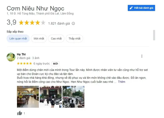Định cư Đà Lạt: Hòa nhập văn hóa qua ẩm thực tại Nhà hàng Cơm Niêu Như Ngọc Review Của Thực Khách Sau Khi Ăn Tại Nhà Hàng