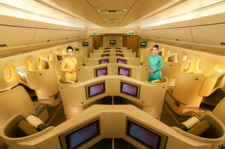 Thông Tin Về Hạng Vé Thương Gia Của Vietnam Airlines