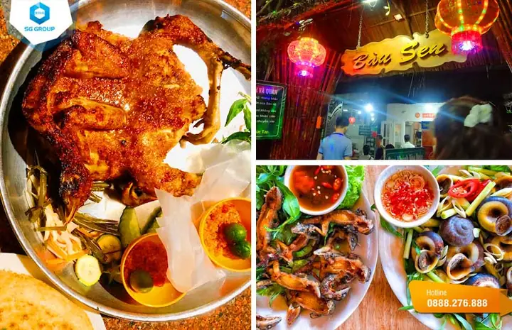 Quán Ẩm Thực Sinh Thái Sân Vườn Bàu Sen Tây Ninh Quán Ẩm Thực Sinh Thái Sân Vườn Bàu Sen Tây Ninh