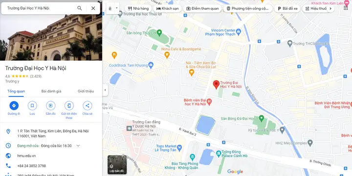 Trường Đại Học Y Hà Nội Trường Đại Học Y Hà Nội