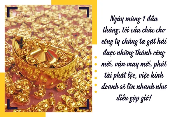 Hình Ảnh Lời Chúc Mùng 1 Đầu Tháng Hay Hình Ảnh Lời Chúc Mùng 1 Đầu Tháng Hay