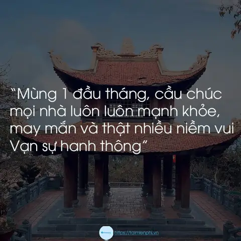 Ảnh Kèm Lời Chúc Mùng 1 May Mắn, Bình An Ảnh Kèm Lời Chúc Mùng 1 May Mắn, Bình An