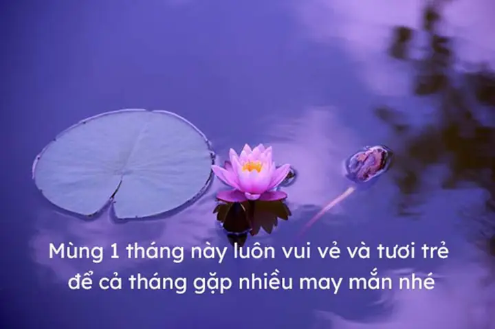 Hình Ảnh Lời Chúc Mùng 1 Đầu Tháng Hay Hình Ảnh Lời Chúc Mùng 1 Đầu Tháng Hay