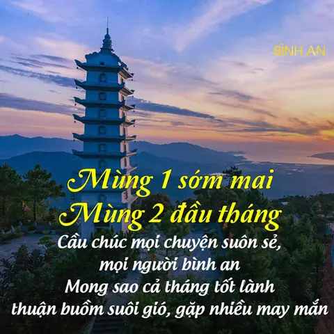 Ảnh Kèm Lời Chúc Mùng 1 May Mắn, Bình An Ảnh Kèm Lời Chúc Mùng 1 May Mắn, Bình An