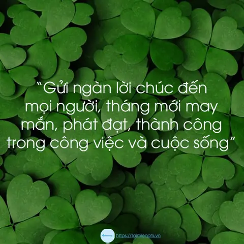 Ảnh Kèm Lời Chúc Đầu Tháng May Mắn, Bình An Ảnh Kèm Lời Chúc Đầu Tháng May Mắn, Bình An