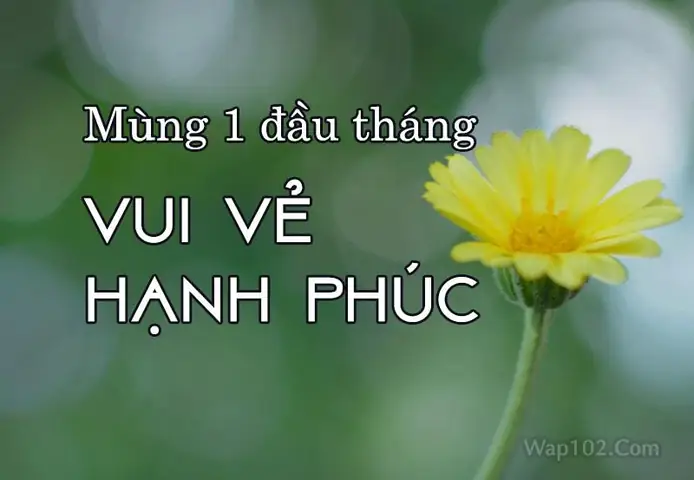Hình Ảnh Lời Chúc Mùng 1 Đầu Tháng Hay Hình Ảnh Lời Chúc Mùng 1 Đầu Tháng Hay
