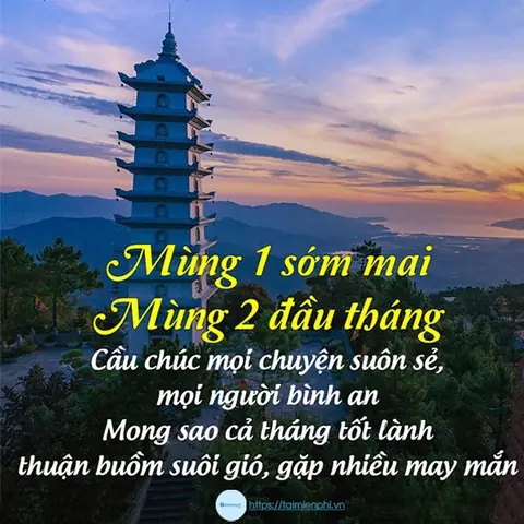 Hình Ảnh Lời Chúc Mùng 1 Đầu Tháng Hay Hình Ảnh Lời Chúc Mùng 1 Đầu Tháng Hay
