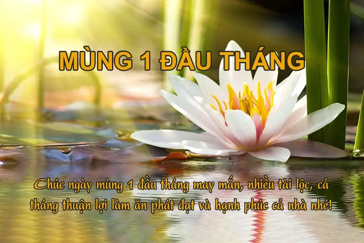 Ảnh Chúc Mùng 1 Đầu Tháng Bình An Ảnh Chúc Mùng 1 Đầu Tháng Bình An