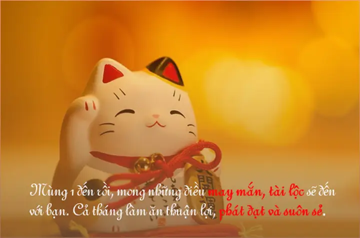 Hình Ảnh Lời Chúc Mùng 1 Đầu Tháng Hay Hình Ảnh Lời Chúc Mùng 1 Đầu Tháng Hay