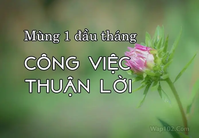 Ảnh Chúc Mùng 1 Đầu Tháng May Mắn, Bình An, Suôn Sẻ Ảnh Chúc Mùng 1 Đầu Tháng May Mắn, Bình An, Suôn Sẻ