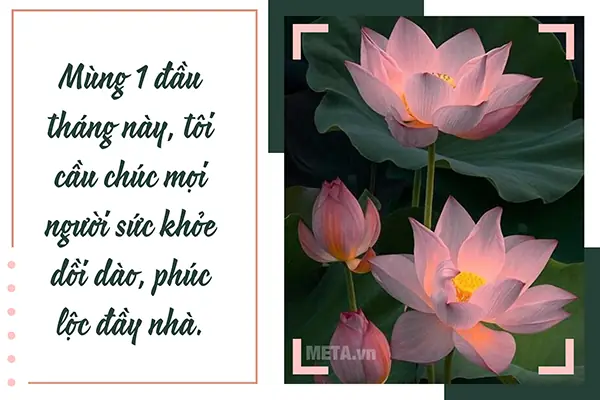 Ảnh Chúc Mùng 1 Đầu Tháng Bình An Ảnh Chúc Mùng 1 Đầu Tháng Bình An