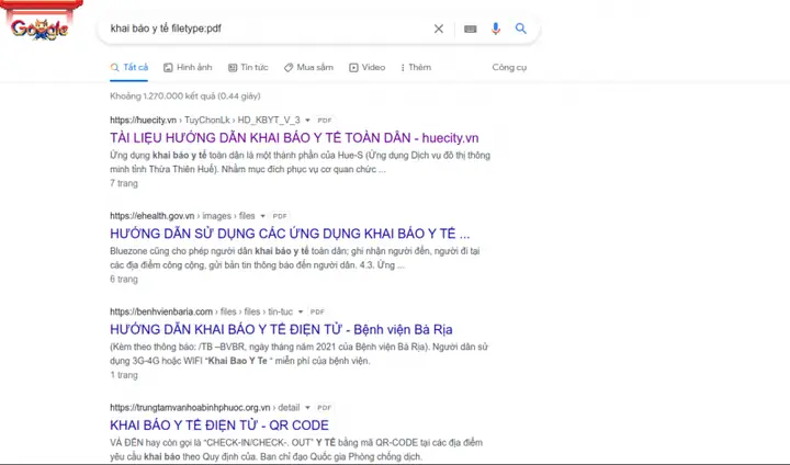 Tip 10. Tìm Kiếm Theo Loại Tệp.