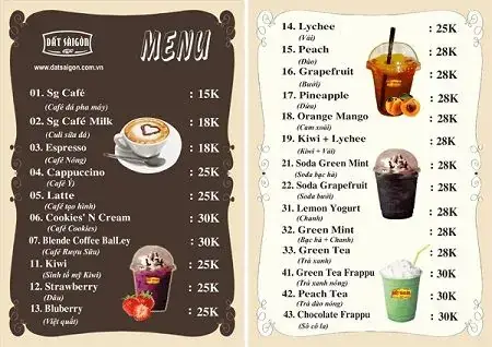 Mẫu Menu Thức Uống Đẹp: Hướng Dẫn Toàn Diện Từ Thiết Kế Đến Chất Liệu In