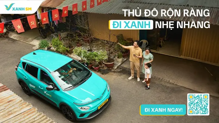 Chuyển Bằng Xe Điện Xanh Sm
