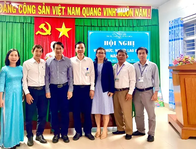Trung Tâm Y Tế Thành Phố Tuy Hòa Tổ Chức Hội Nghị Tổng Kết Công Tác Y Tế Năm 2023 Và Hội Nghị Viên Chức - Người Lao Động Năm 2024 Trung Tâm Y Tế Thành Phố Tuy Hòa Tổ Chức Hội Nghị Tổng Kết Công Tác Y Tế Năm 2023 Và Hội Nghị Viên Chức - Người Lao Động Năm 2024