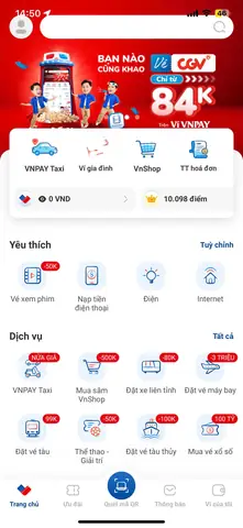 Cách Đặt Vé Tàu Nha Trang - Đà Nẵng Trên Vnpay App