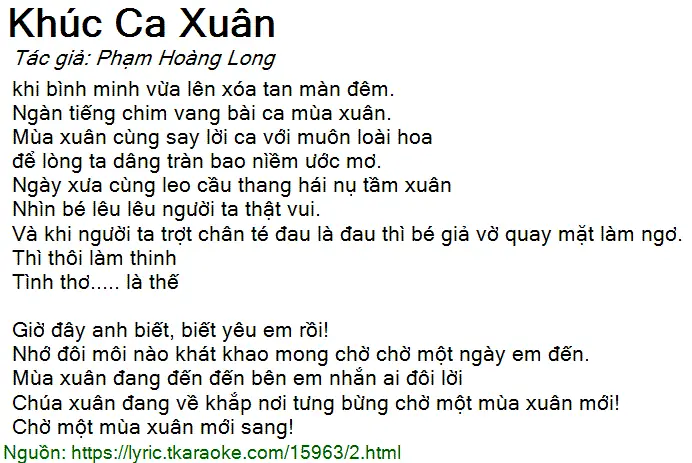 Bài Thơ Một Khúc Ca Xuân: Nguồn Cảm Hứng Cho Khởi Đầu Mới Toàn Cầu