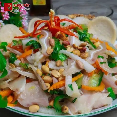Gỏi Tai Heo Chua Ngọt Gỏi Tai Heo Chua Ngọt