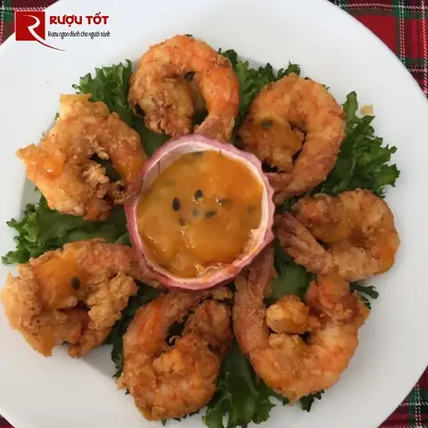 20. Tôm Chiên Giòn Sốt Chanh Dây 20. Tôm Chiên Giòn Sốt Chanh Dây