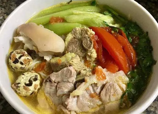 Hoàn Thành Cách Nấu Bún Mọc Chân Giò Hoàn Thành Cách Nấu Bún Mọc Chân Giò