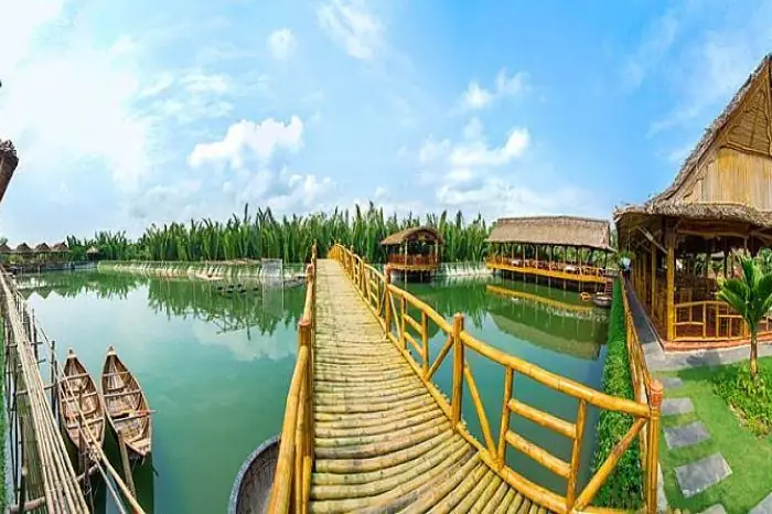 – Check In Với Cây Cầu Tre Và Rừng Dừa – Check In Với Cây Cầu Tre Và Rừng Dừa