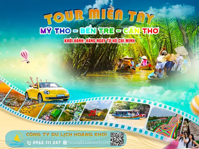 Cẩm Nang Du Lịch Miền Tây 2 Ngày 1 Đêm Tự Túc Khám Phá Trọn Vẹn Đến Với Tour Miệt Vườn(mỹ Tho - Cần Thơ) 2 Ngày 1 Đêm. Quý Khách Sẽ Có Dịp Tham Quan Và Tìm Hiểu Những Nét Đặc Trưng Của Vùng Quê Sông Nước: Như Là Hệ Thống Sông Mê Kông Với Những Kênh Rạch Chằng Chịt, Chợ Nổi Trên Sông, Vườn Cây Trái Bốn Mùa … Và Cả Những Người Nam Bộ Chân Chất, Hiền Hòa Chịu Thương Chịu Khó, Dù Còn Khó Khăn Trăm Bề Vẫn Một Lòng Gắn Bó Với Nơi Đã Cưu Mang Nuôi Dưỡng Mình. Hãy Cùnghoàng Khởi Travel Về Miền Tây Tham Quan Chương Trình Du Lịchmỹ Tho - Cần Thơ 2 Ngày 1 Đêmvà Cảm Nhận Đầy Đủ Cảnh Đẹp Sông Nước - Món Ngon Dân Dã Tại Mỗi Điểm Dừng Chân.