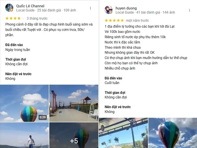 Đánh Giá Của Khách Hàng Về Hồ Trên Mây Đà Lạt Đánh Giá Của Khách Hàng Về Hồ Trên Mây Đà Lạt