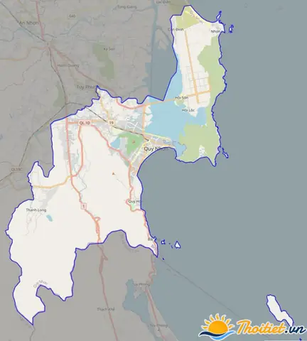 Bản Đồ Thành Phố Quy Nhơn