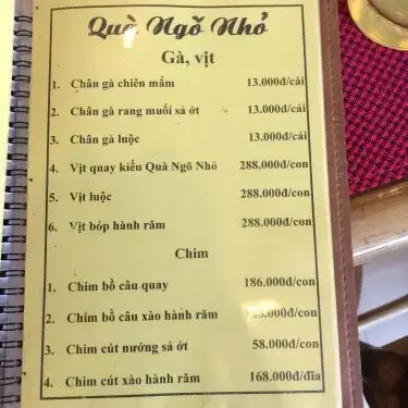 Những Điểm Nổi Bật Của Quán Ăn Ẩm Thực Quà Ngõ Nhỏ Ngõ Hàng Bột