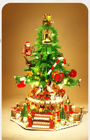 19. Bộ Lắp Ráp Hộp Nhạc Cây Thông Xoay Lớn 42 X 27.5 Cm | Christmas Melody Paradise Christmas Tree Music Box Assembled Building Block Toy Christmas Gift 19. Bộ Lắp Ráp Hộp Nhạc Cây Thông Xoay Lớn 42 X 27.5 Cm | Christmas Melody Paradise Christmas Tree Music Box Assembled Building Block Toy Christmas Gift