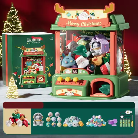 Máy Gắp Thú Cỡ Lớn Chủ Đề Giáng Sinh Noel, Happy New Year Máy Gắp Thú Cỡ Lớn Chủ Đề Giáng Sinh Noel, Happy New Year