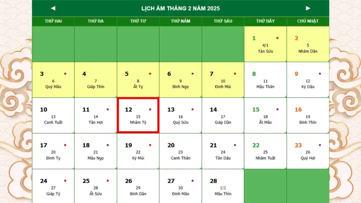 Tết Nguyên Tiêu 2025 Là Ngày Mấy Dương Lịch? Tết Nguyên Tiêu 2025 Là Ngày Mấy Dương Lịch?