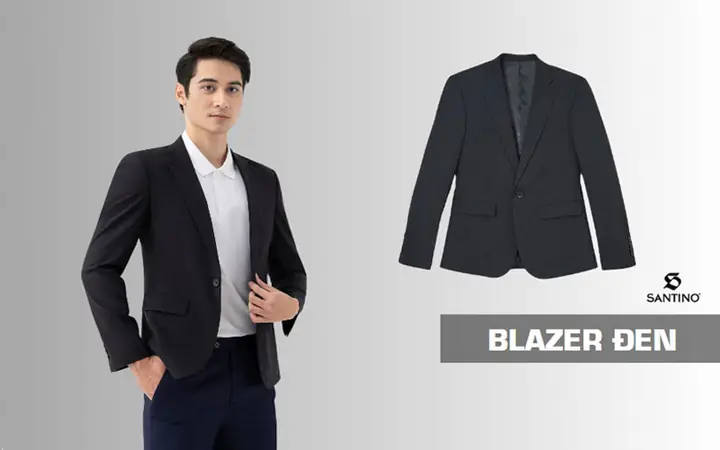 Trang phục đi máy bay đường dài: Bí quyết chọn đồ thoải mái và phong cách Áo Blazer Đen